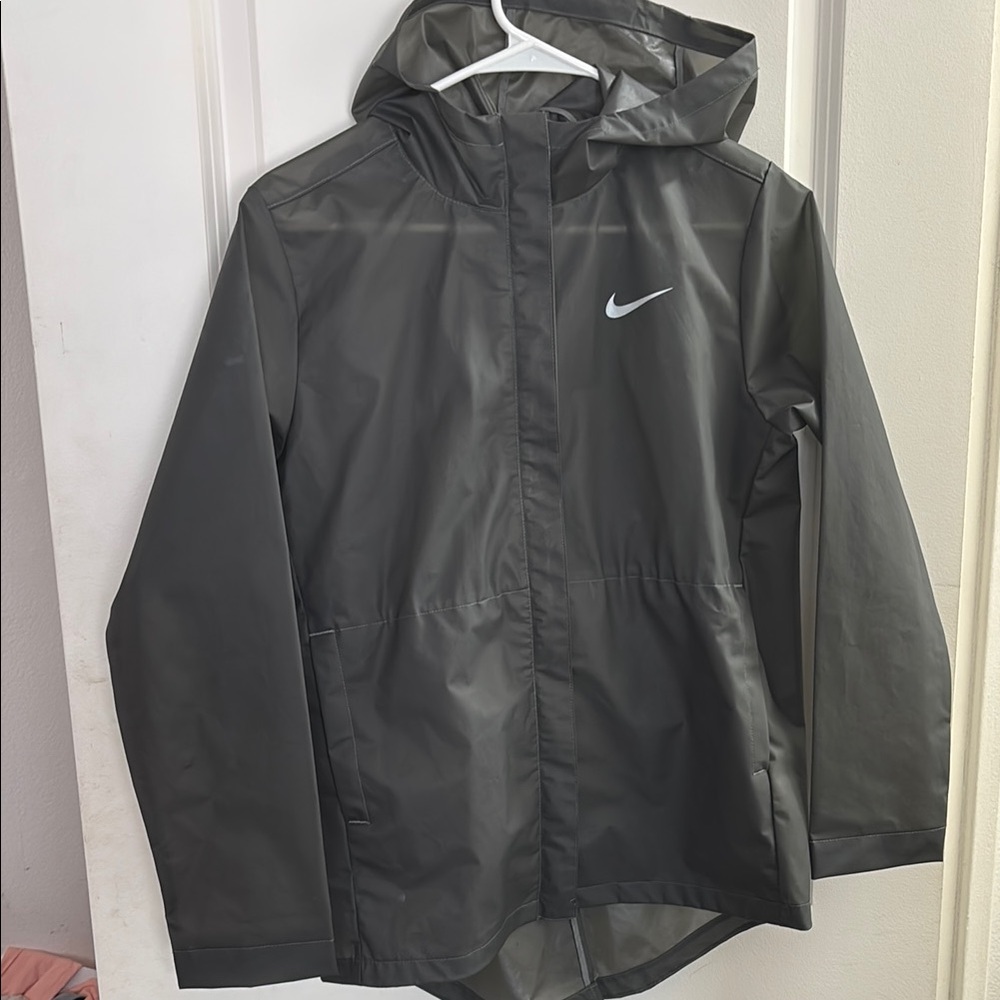 Nike Dark Gray Hooded Jacket